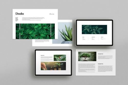 Natural Brochure Landscape Template