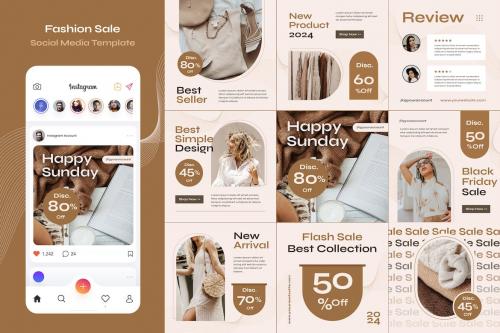 Fashion Sale Social Media Template