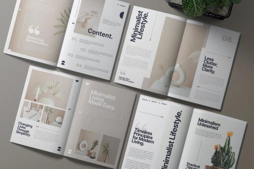 Minimalism Concept Magazine