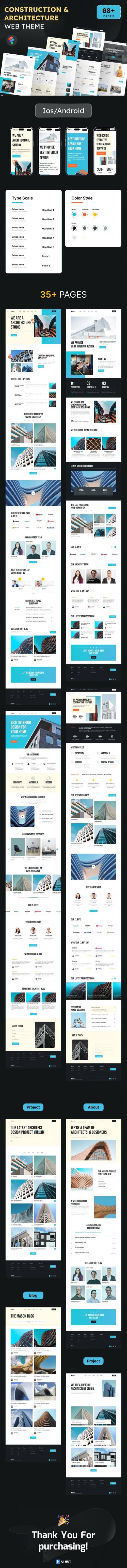 UIHut - Construction & Architecture Web Theme - 25676