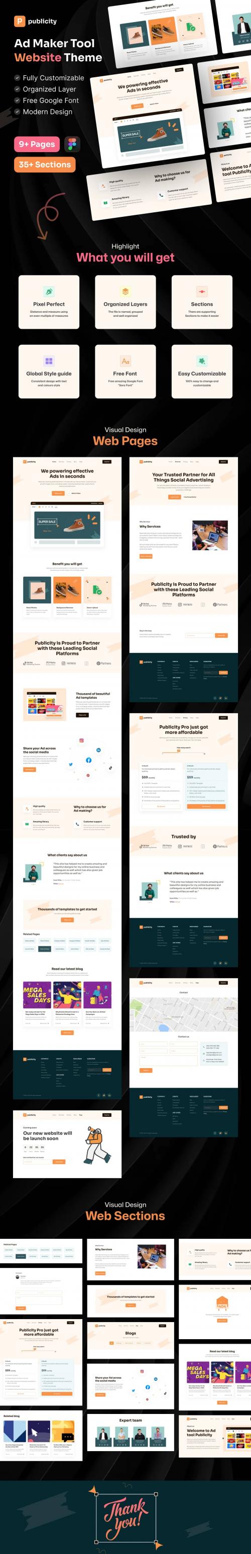 UIHut - Ad Maker Tool Website Theme - 25698