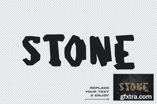 Stone Editable Text Effect MPX57AC