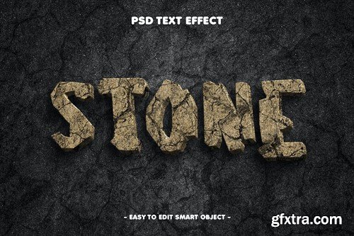 Stone Editable Text Effect MPX57AC