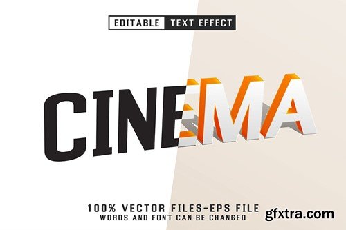 Cinema Editable Text Effect WKDKSBQ