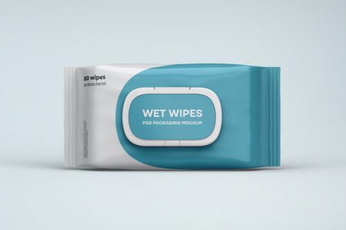 Deeezy - Wet Wipes Packaging Box Mockup