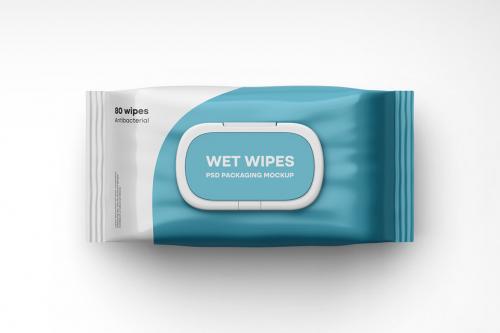 Deeezy - Wet Wipes Packaging Box Mockup