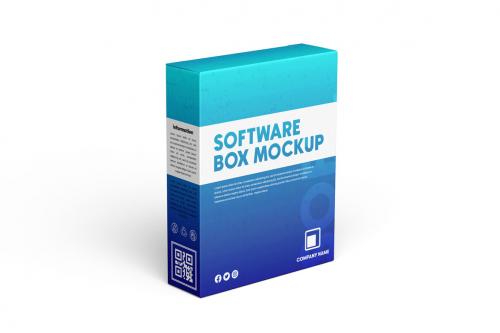 Deeezy - Software Box Mockup