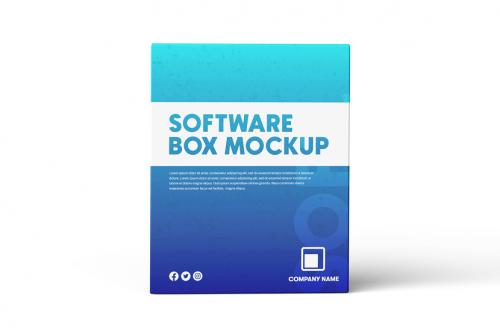 Deeezy - Software Box Mockup