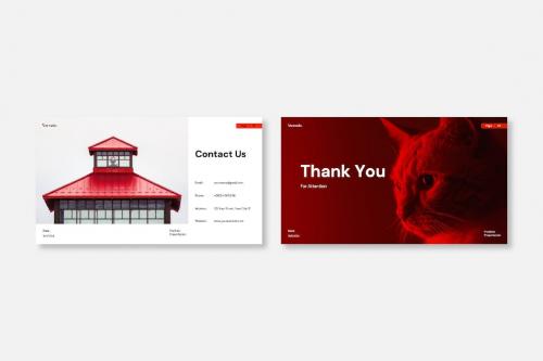 Vermello - Creative Presentation Template