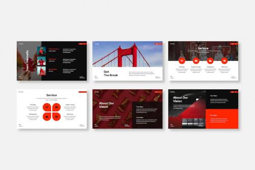 Vermello - Creative Presentation Template