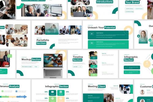 Social Media Agency PowerPoint Template