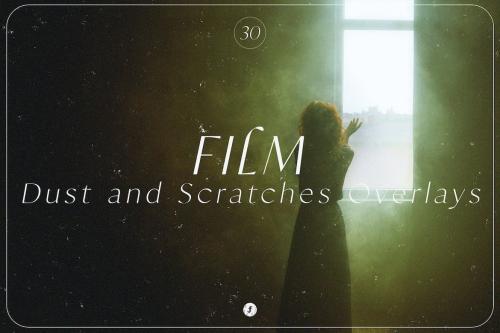 Film Dust and Scratches Photo Overlays