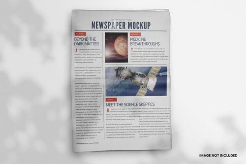 Newspaper Magazine Mockup