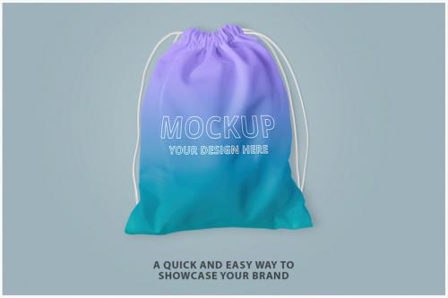 Deeezy - Drawstring Bag Mockup