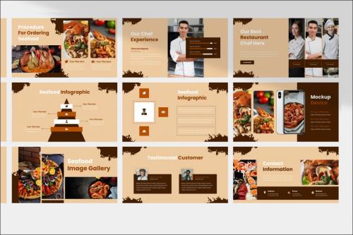 Seafood Restaurant PowerPoint Template