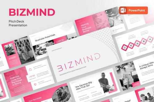 Bizmind - Pitch Deck Powerpoint