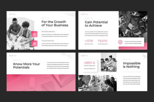 Bizmind - Pitch Deck Powerpoint