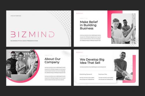 Bizmind - Pitch Deck Powerpoint