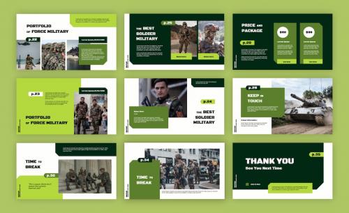 Military Powerpoint Template