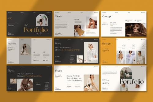 Simple Portfolio Presentation Template