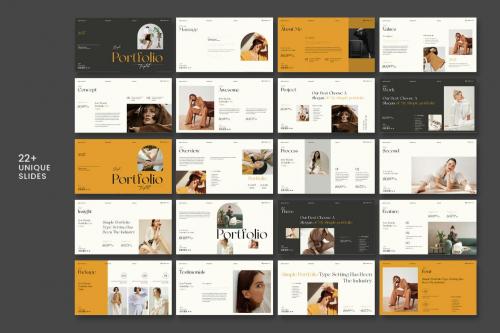 Simple Portfolio Presentation Template