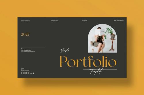 Simple Portfolio Presentation Template