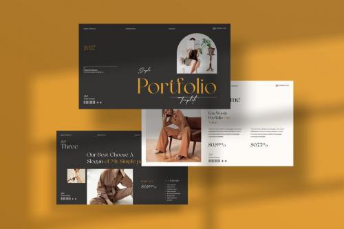 Simple Portfolio Presentation Template