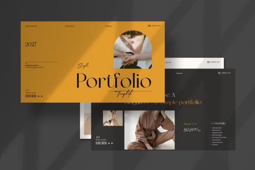 Simple Portfolio Presentation Template