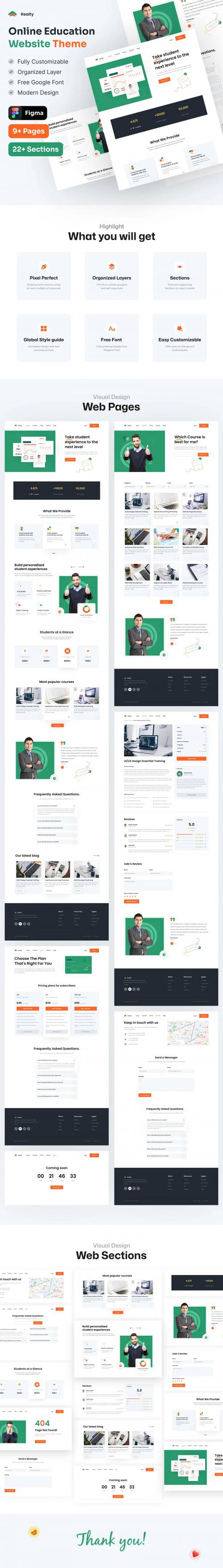 UIHut - Online Education Website Theme - 25701