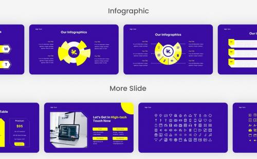 High-Tech – IT Solution PowerPoint Template