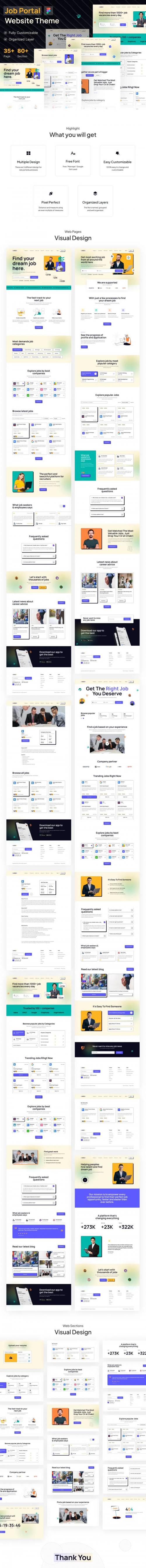 UIHut - Job Portal Website Theme - 25722