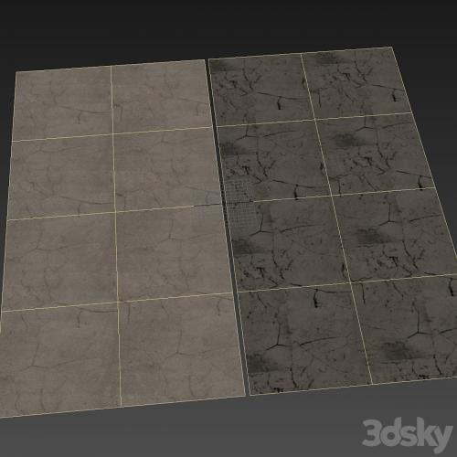 Wet asphalt material 05 4k seamless PBR