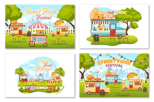 Deeezy - 16 Street Food Festival Event Illustration