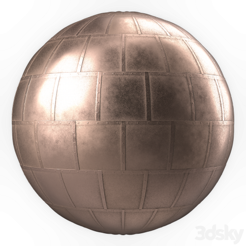 Metal panel Materials 1- 3 Metal panel, Pbr 4k Seamless