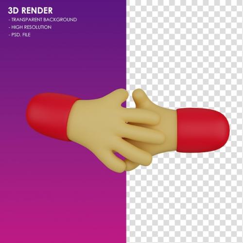 3d Icon Hand Gesture