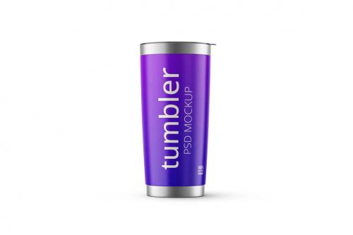 Deeezy - Stainless Thermos Tumbler Coffee Mug Mockups