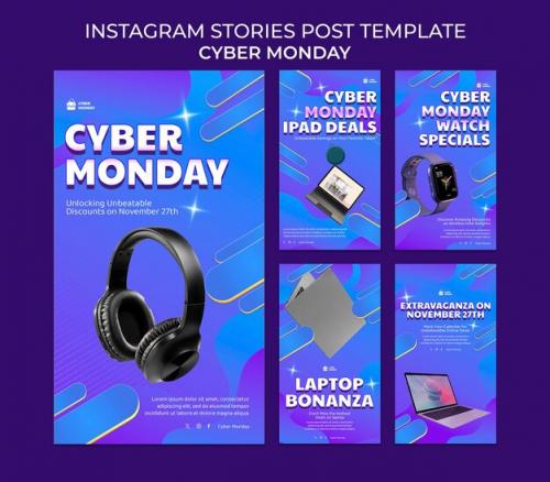 Cyber Monday Instagram Stories