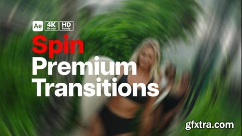 Videohive Premium Transitions Spin 49923205