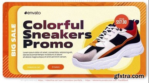 Videohive Sneakers Arrival Promo 49876714