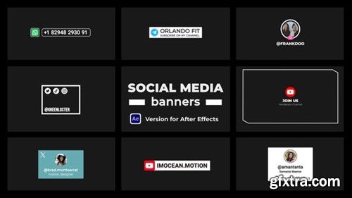 Videohive Social Media Banners 49881002