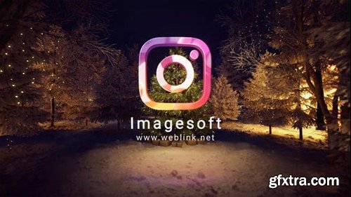 Videohive Christmas Night Logo 49918264