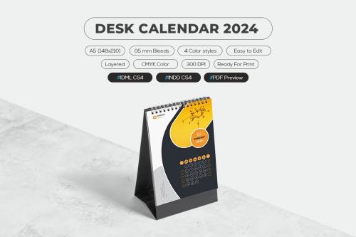 Desk Calendar 2024