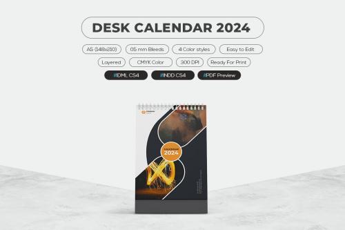 Desk Calendar 2024