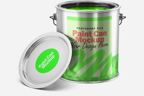 Deeezy - Paint Can Mockup