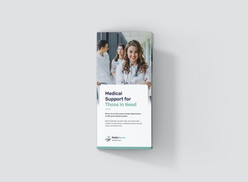 Doctor and Medical Brochure Tri-Fold Template