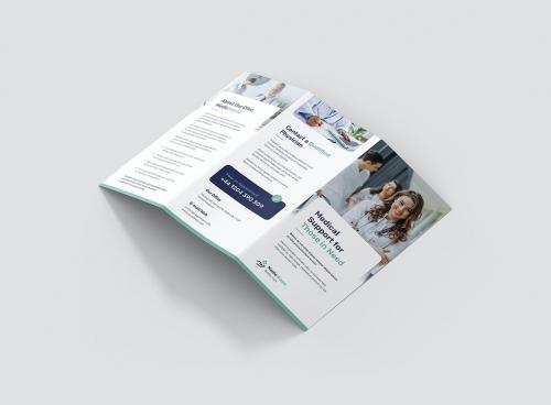 Doctor and Medical Brochure Tri-Fold Template