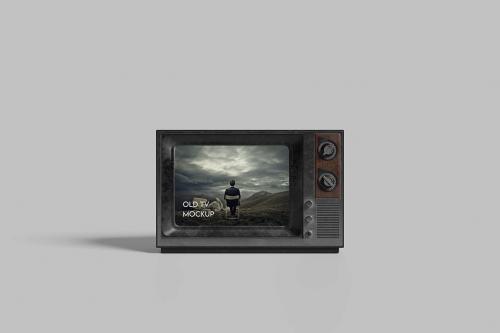 Old Tv Mockup