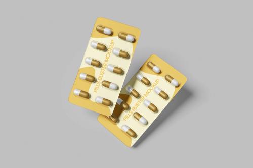 Pills Blister Mockup