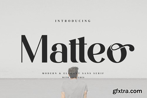 Matteo - Modern Ligature Font 333FD2Z