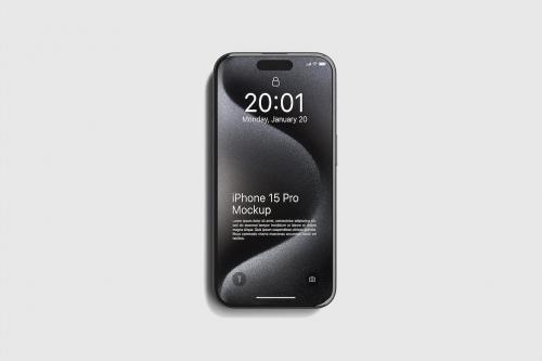 iPhone 15 Pro Mockups